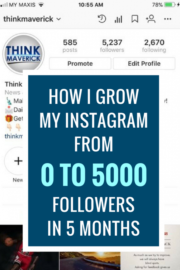 How to grow instagram organically
