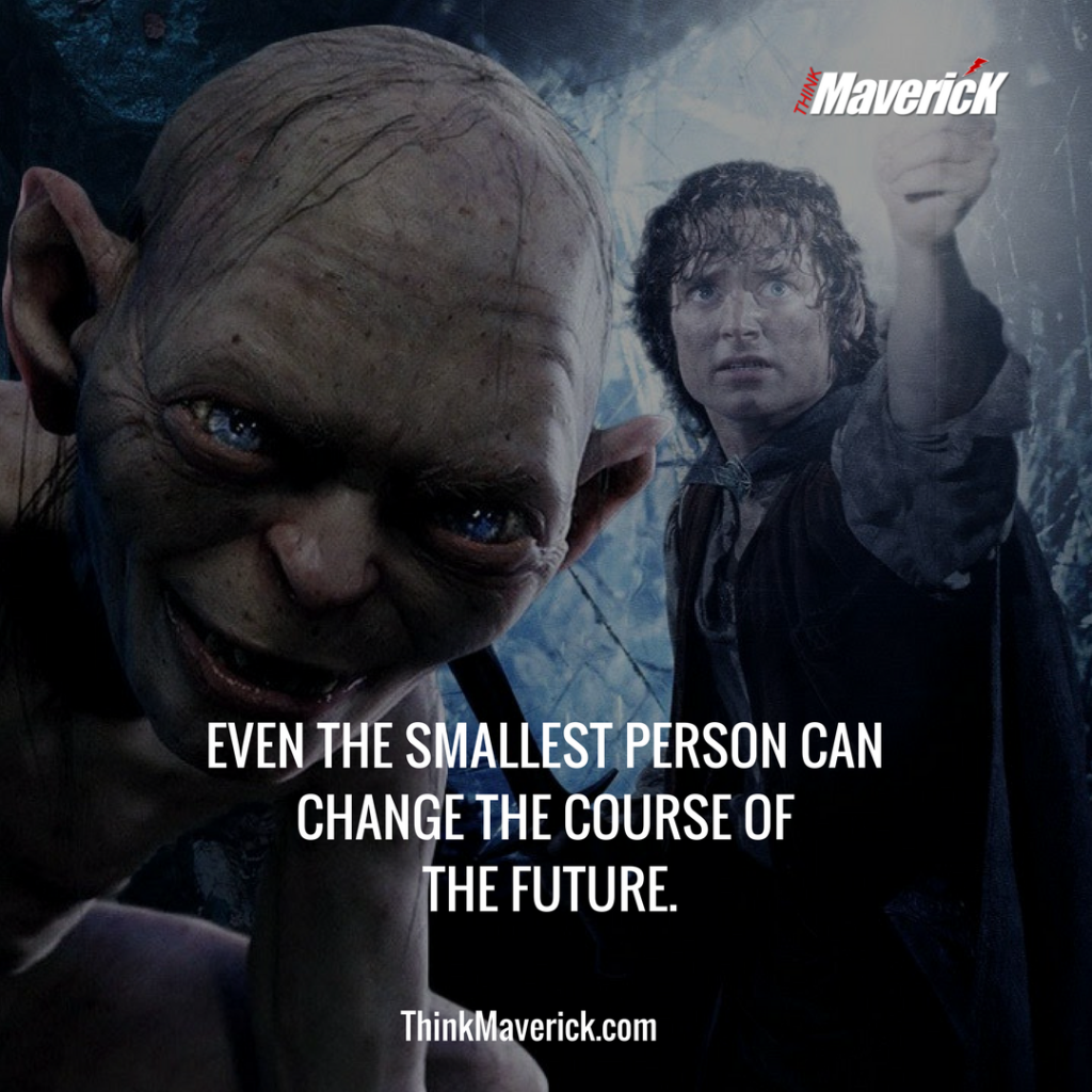 lord of the rings gollum quote galadriel