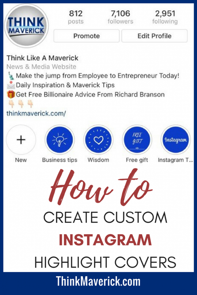 How To Create Custom Instagram Highlight Covers In Less Than 5