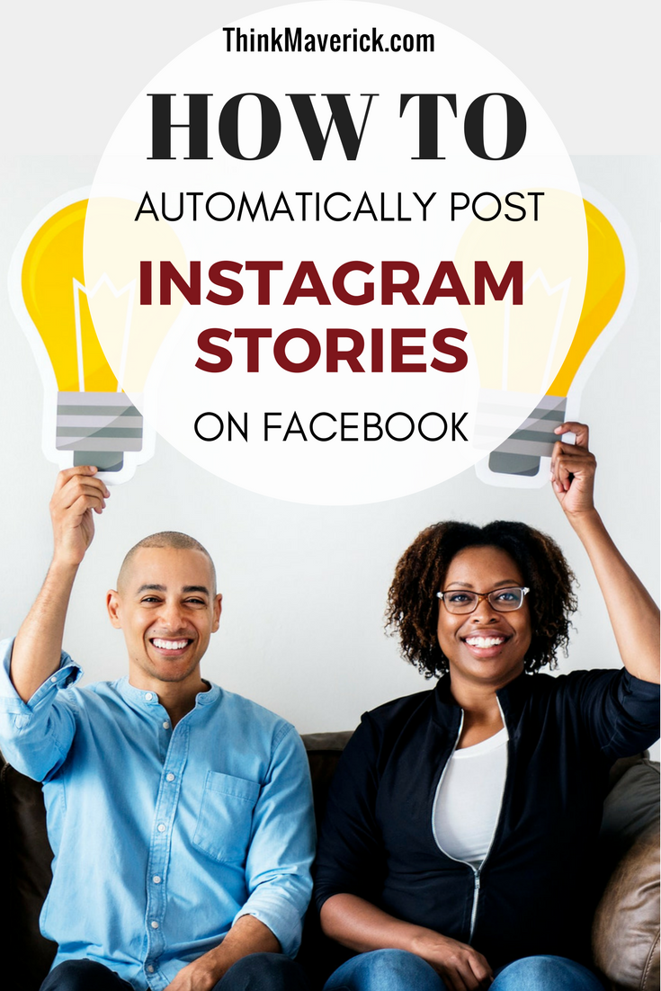 how to automatically post instagram stories on facebook