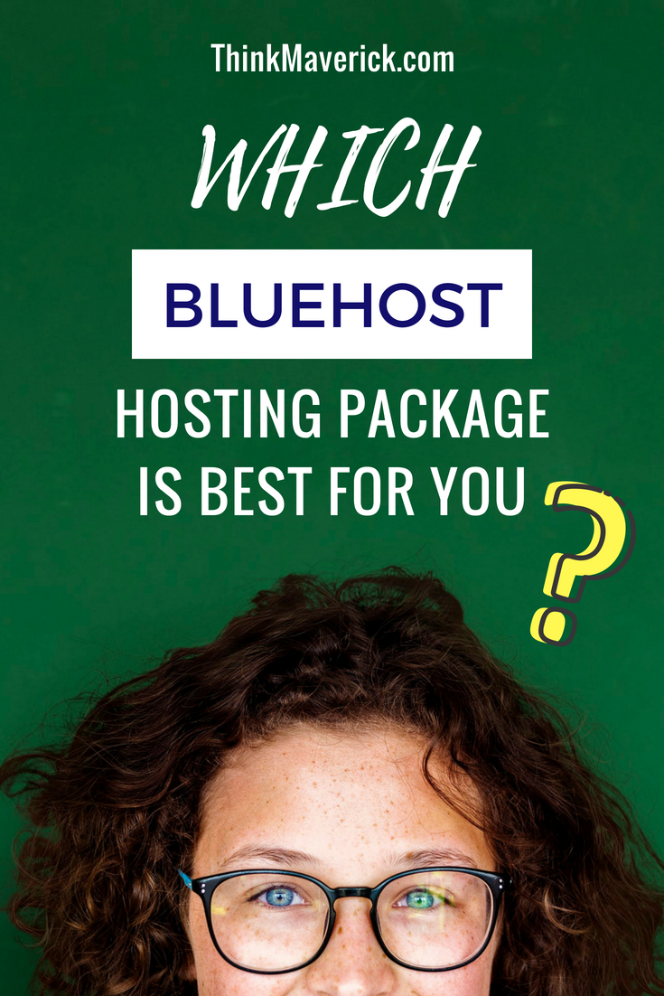 which bluehost hosting package is best for you?