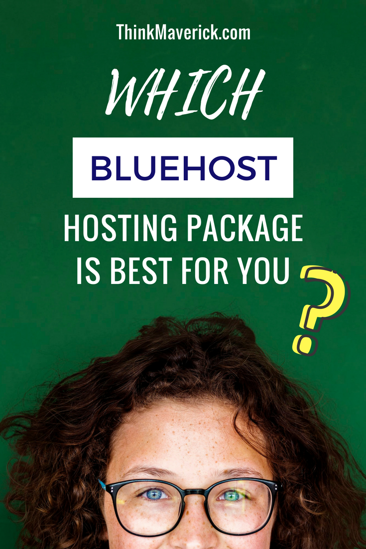 Which Bluehost Hosting Package Is Best For You Thinkmaverick Images, Photos, Reviews