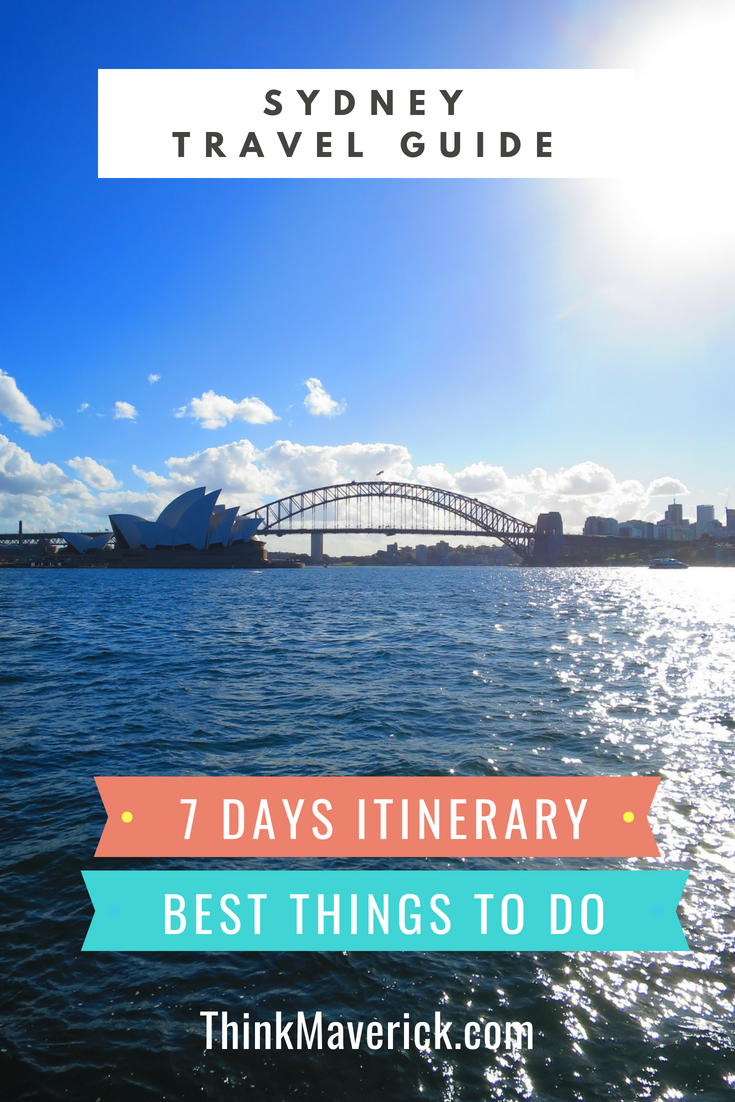 HOW TO SPEND 7 DAYS IN SYDNEY? THINKMAVERICK