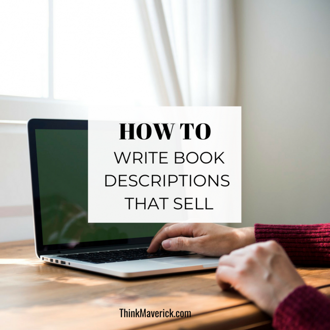 how to write book descriptions that sell