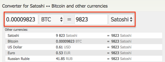 bitcoin cash satoshi to usd
