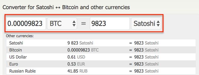 What is satoshi? convert satoshi to bitcoin & usd. Thinkmaverick