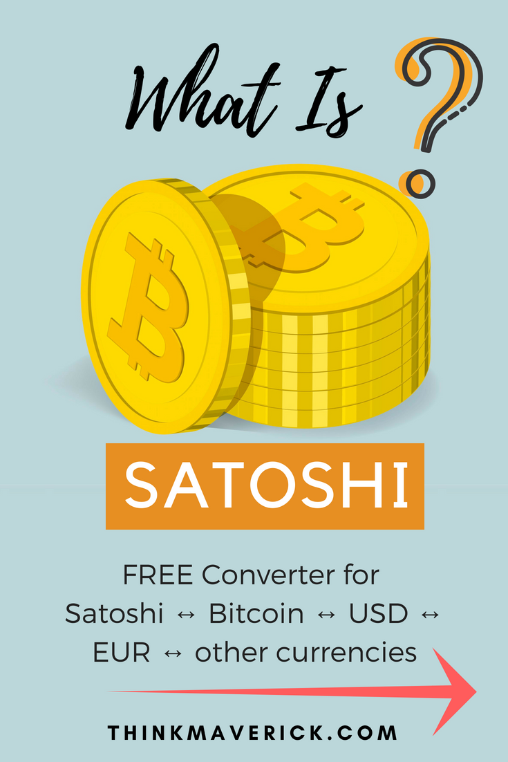 Kaip konvertuoti Satoshi į bitkoiną? | BLOCKCHAIN 