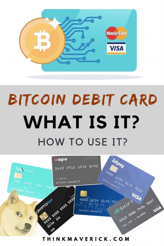 bitcoins debit card