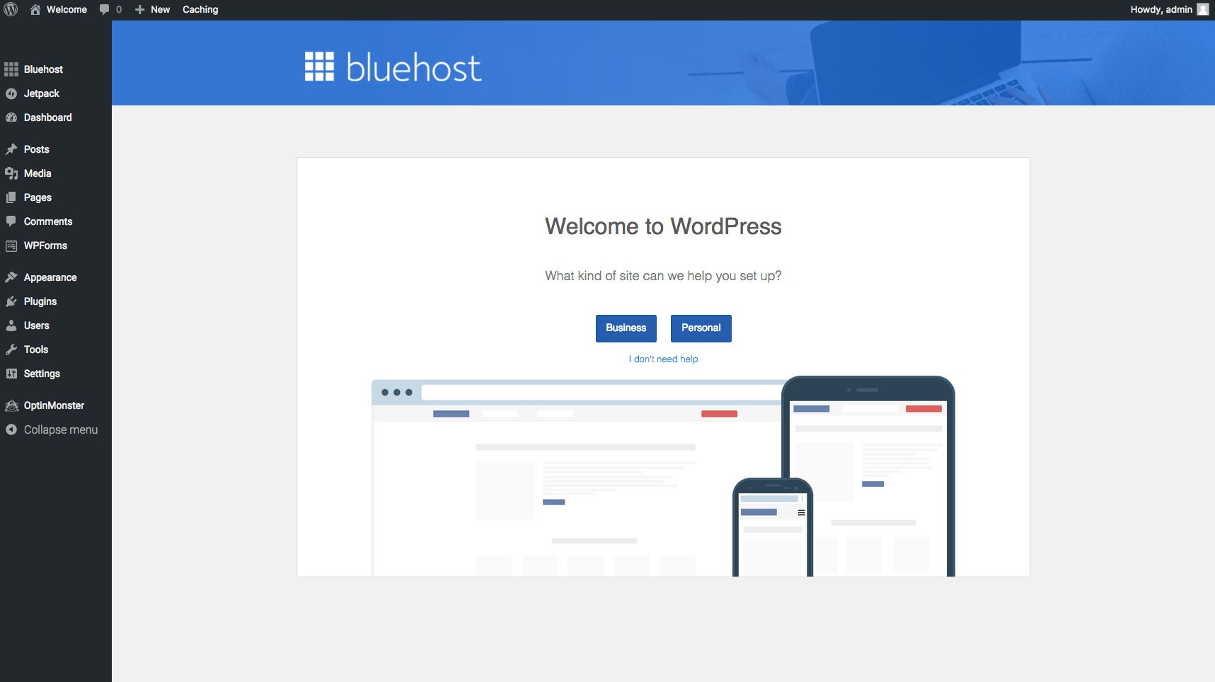 Come avviare un blog WordPress su Bluehost.  thinkmaverick
