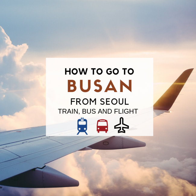How to Go to Busan From Seoul via Train, Bus and Flight. Thinkmaverick