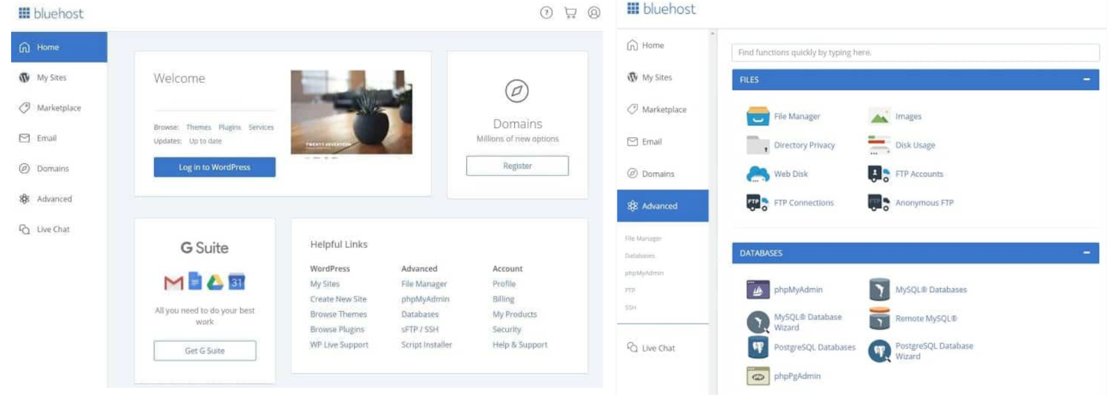 bluehost review