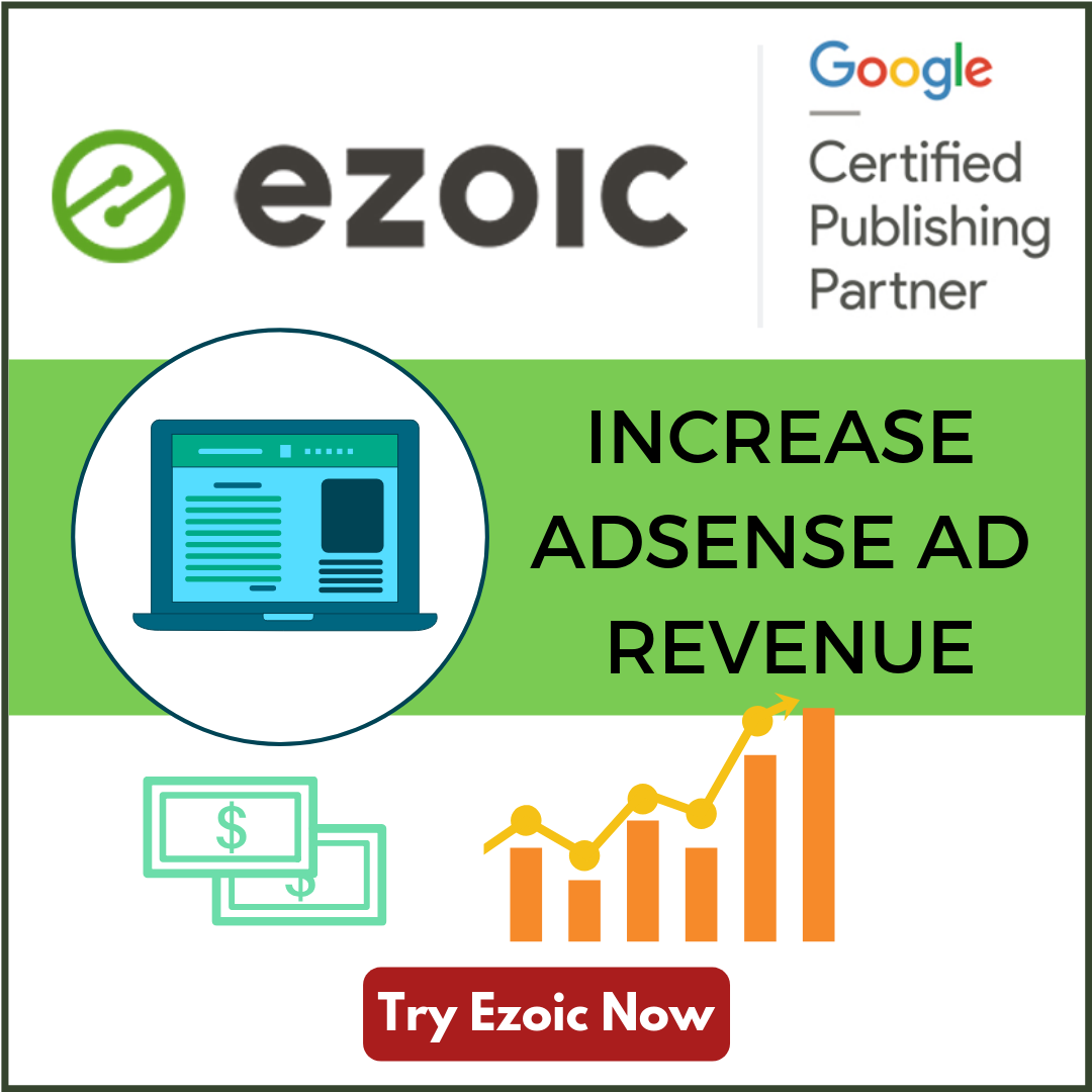 Ezoic Review: How To Increase Your AdSense Ad Revenue Almost Instantly. thinkmaverick.com
