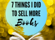 7 Things I Did to Sell More Books. thinkmaverick