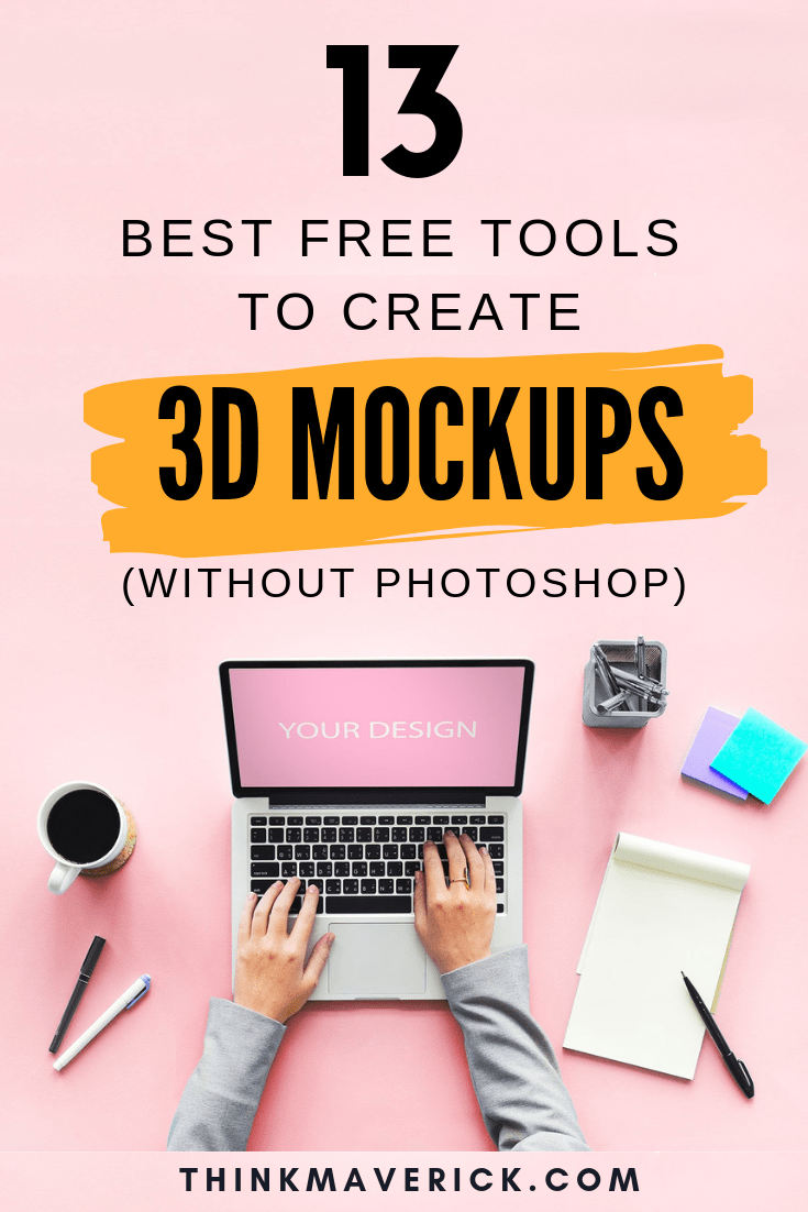 13+ Best Free Online Tools to Create 3D Mockups in Seconds (No