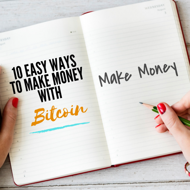 10 Easy Ways to Make Money with Bitcoin and Cryptocurrency. thinkmaverick