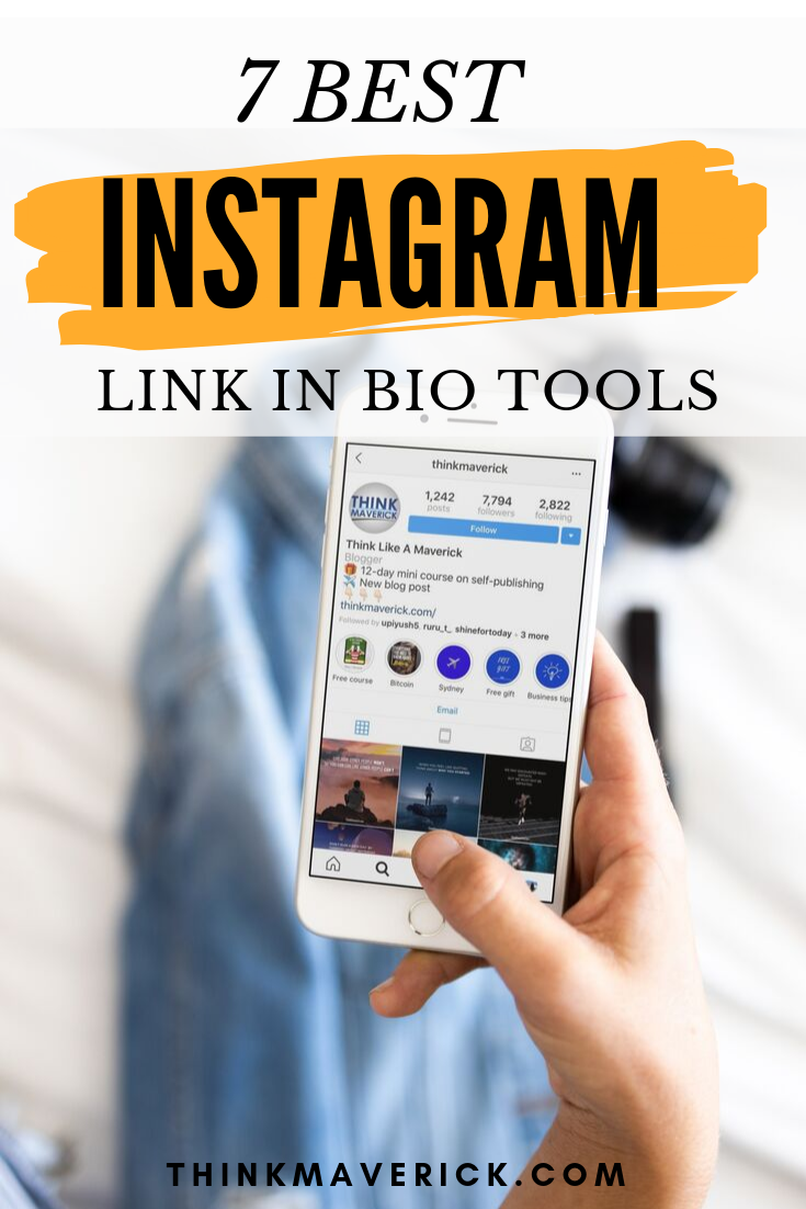 9 Best Instagram Link In Bio Tools Of 2021 Thinkmaverick My Personal Journey Through Entrepreneurship