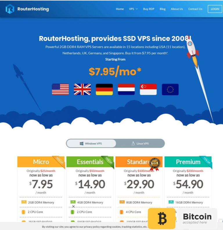 Buy vps with bitcoin instant btc average fee