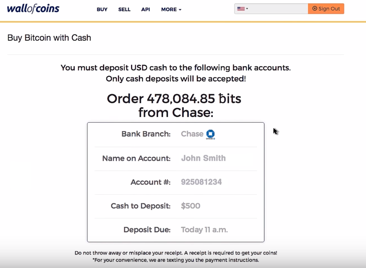 Buy bitcoin with cash deposit in 29323 simplechange.ru отзывы
