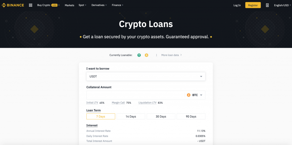 bitcoin loan app in usa