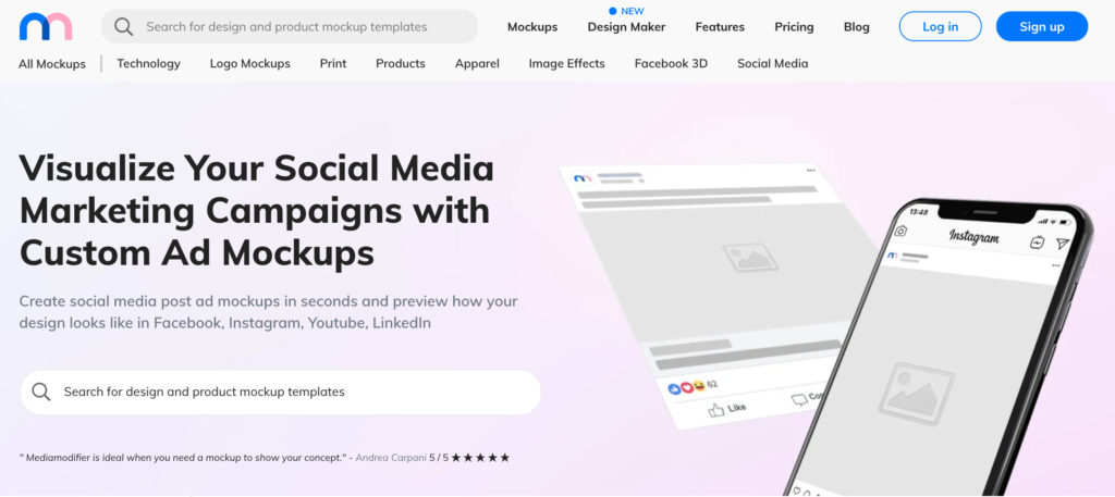 Download 3 Best Free Social Media Mockup Generators to Show Off Your Content - ThinkMaverick - My ...