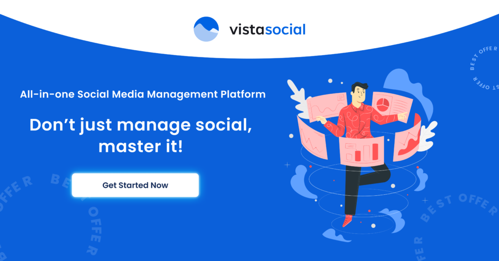 Vista Social Instagram scheduling tool. Thinkmaverick