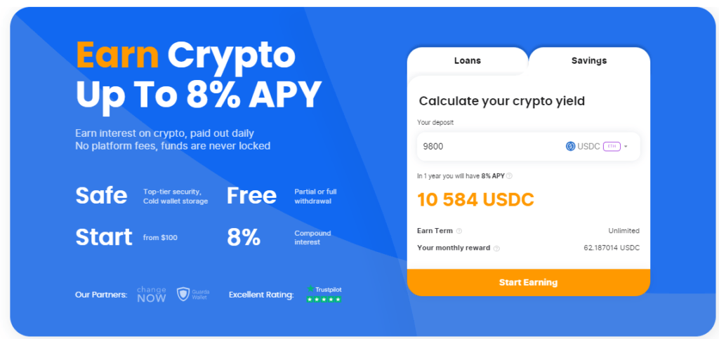 Coinrabbit savings rate