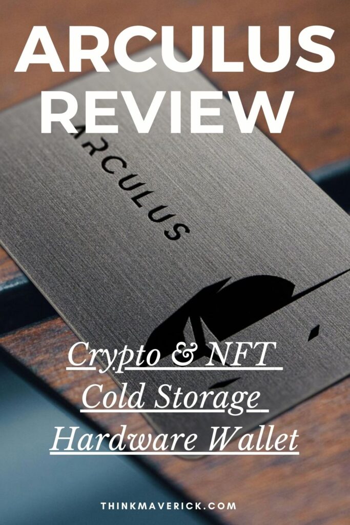 Arculus Review: Cold Storage Hardware Wallet Features, Pros and Cons. thinkmaverick