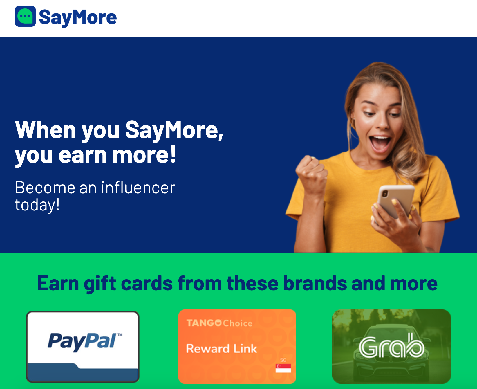 Say More paid surveys