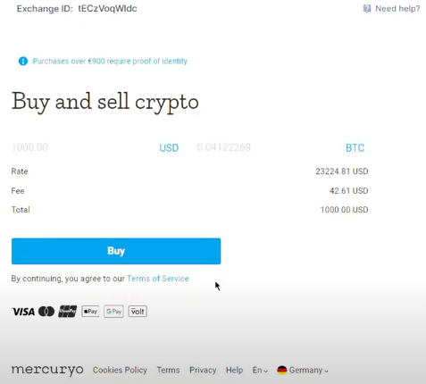 SimpleSwap BTC Purchase for Australians